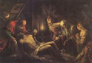 Jacopo Bassano The Descent from the Cross (mk05) Spain oil painting artist
